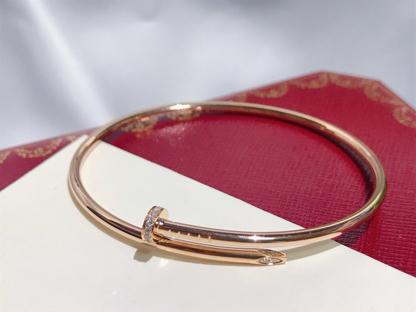 [BLAUE TRÄNEN]JUSTE ARMBAND 2,5MM DIAMANTEN