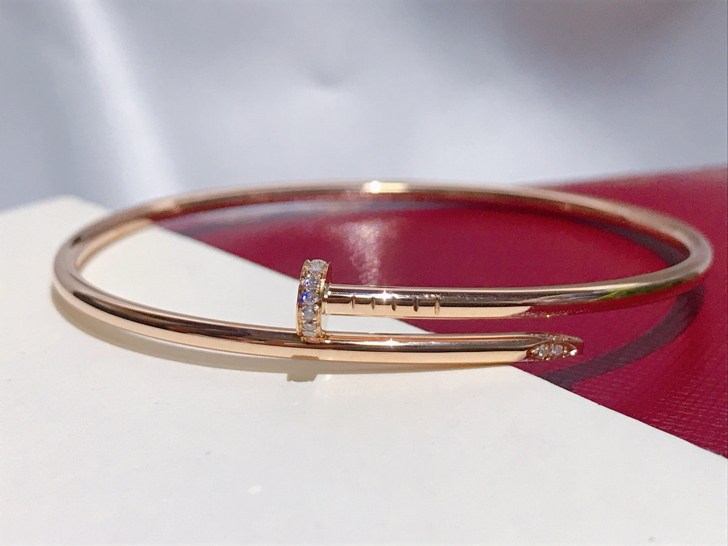 [BLAUE TRÄNEN]JUSTE ARMBAND 2,5MM DIAMANTEN