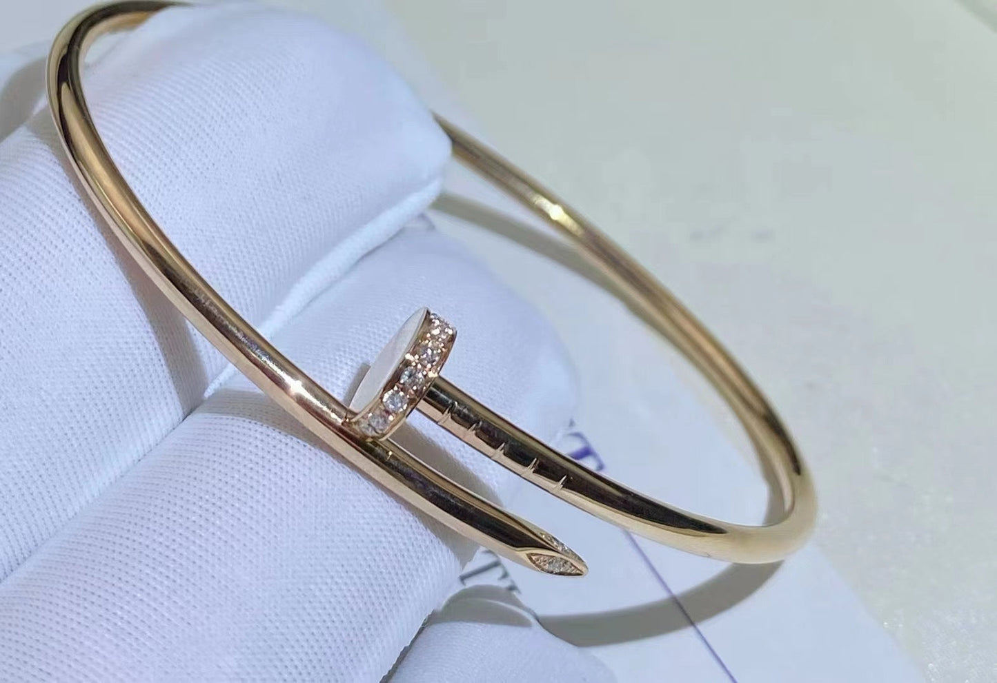 [BLAUE TRÄNEN]JUSTE ARMBAND 2,5MM DIAMANTEN
