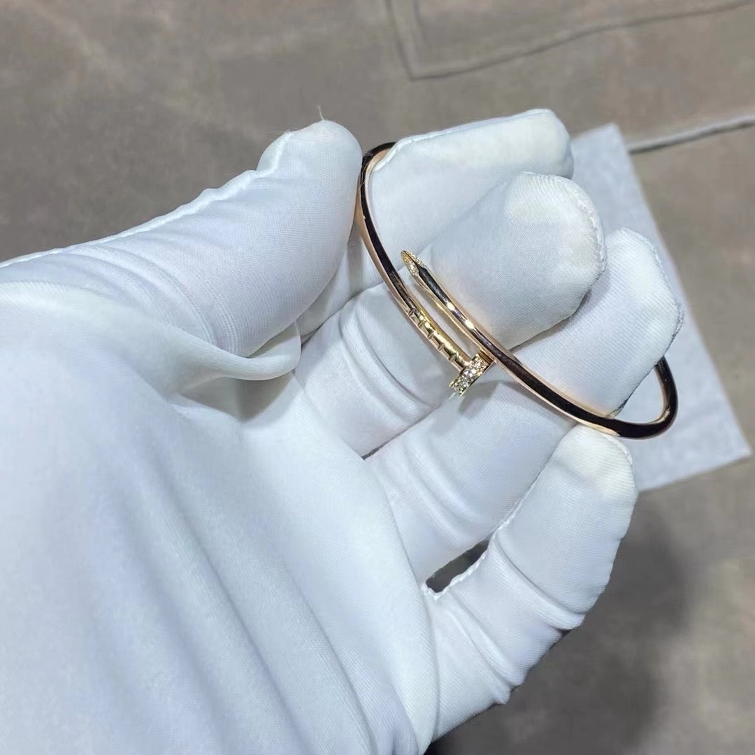 [BLAUE TRÄNEN]JUSTE ARMBAND 2,5MM DIAMANTEN
