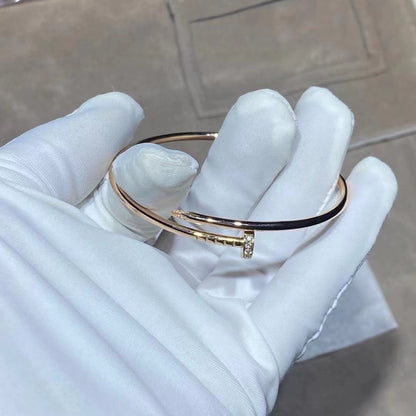 [BLAUE TRÄNEN]JUSTE ARMBAND 2,5MM DIAMANTEN