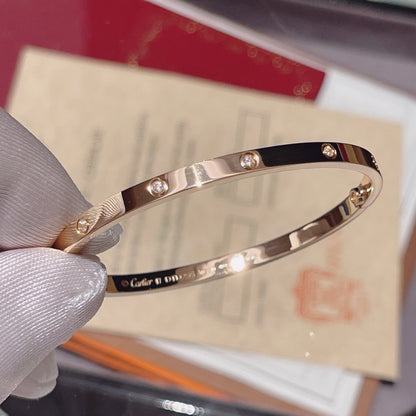 [Blue Tears Jewelry]LOVE BRACELET 3.65MM 10 DIAMONDS