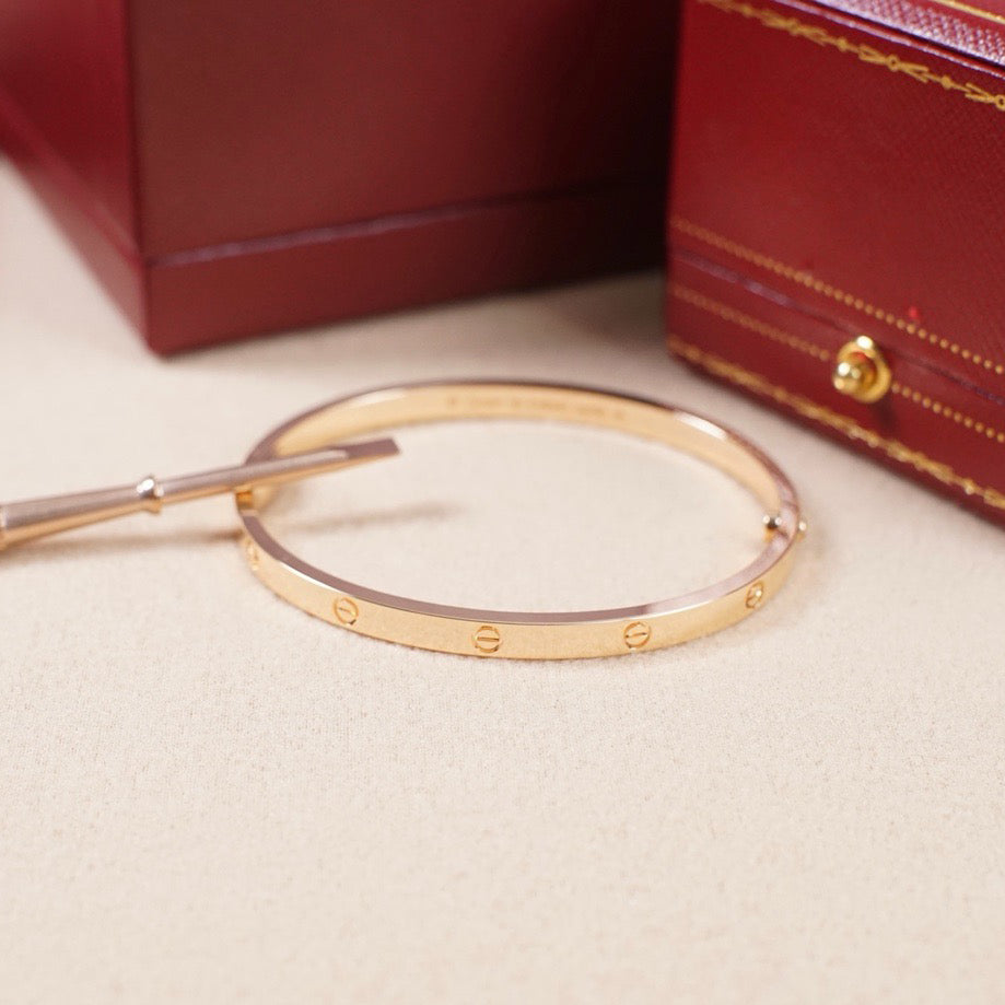 [Blue Tears Jewelry]LOVE BRACELET 3.65MM NO DIAMONDS