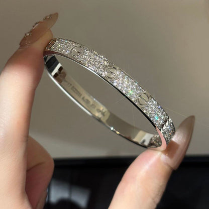 [Blue Tears Jewelry]LOVE BRACELET 6.1MM DIAMOND-PAVED