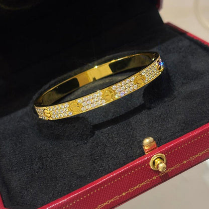 [Blue Tears Jewelry]LOVE BRACELET 6.1MM DIAMOND-PAVED