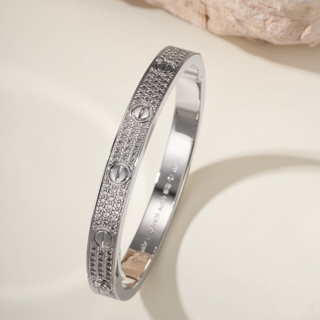 [Blue Tears Jewelry]LOVE BRACELET 6.1MM DIAMOND-PAVED