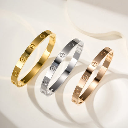 [Blue Tears Jewelry]LOVE BRACELET 6.1MM NO DIAMONDS