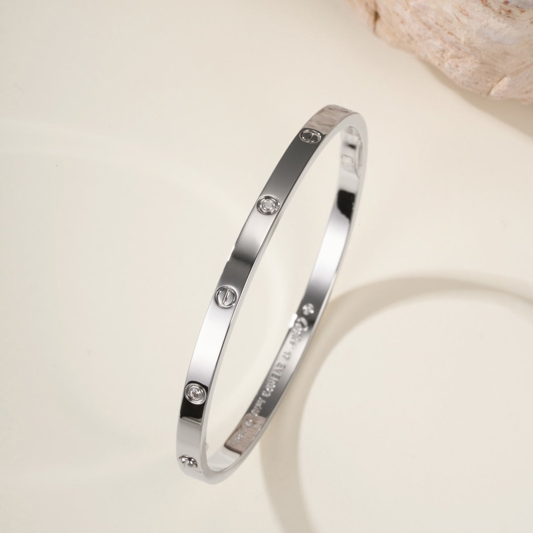 [Blue Tears Jewelry]LOVE BRACELET 3.65MM 6 DIAMONDS