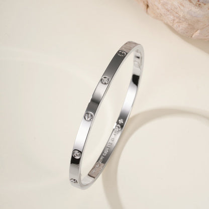 [Blue Tears Jewelry]LOVE BRACELET 3.65MM 6 DIAMONDS