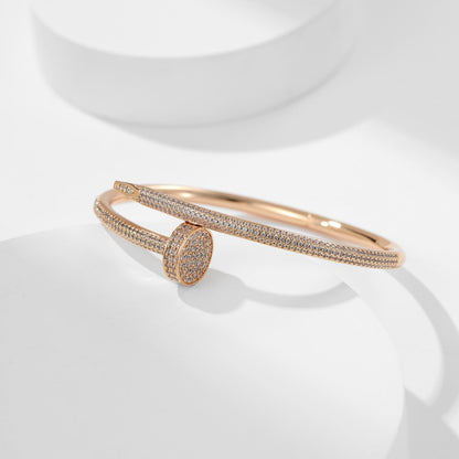 [Blue Tears Jewelry]JUSTE BRACELET 3.5MM ALL DIAMONDS