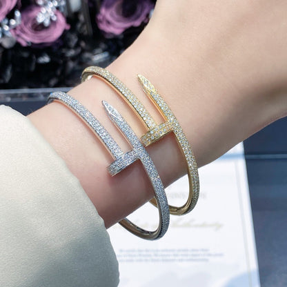 [Blue Tears Jewelry]JUSTE BRACELET 3.5MM ALL DIAMONDS