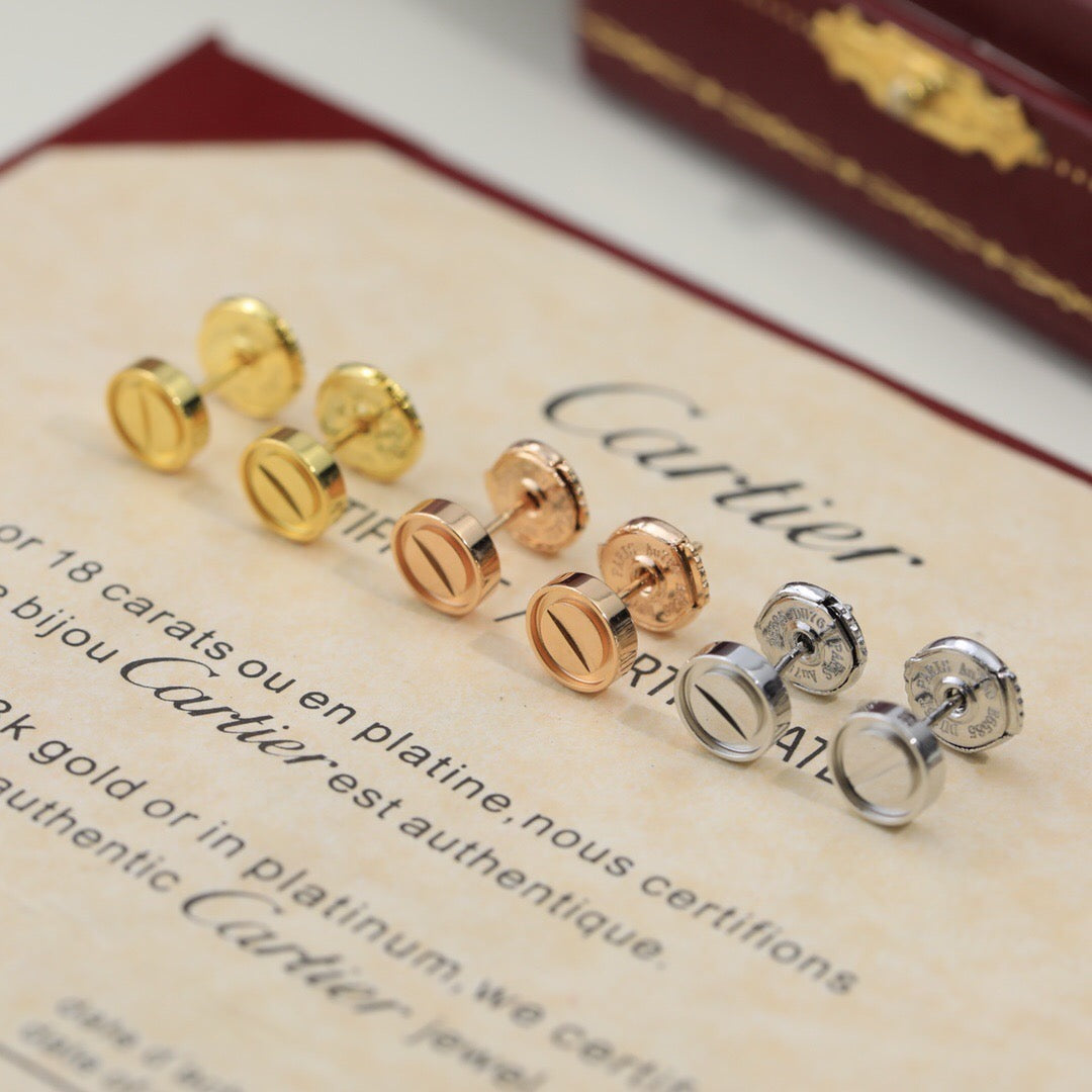 [Blue Tears Jewelry]LOVE EARRINGS 7.2MM
