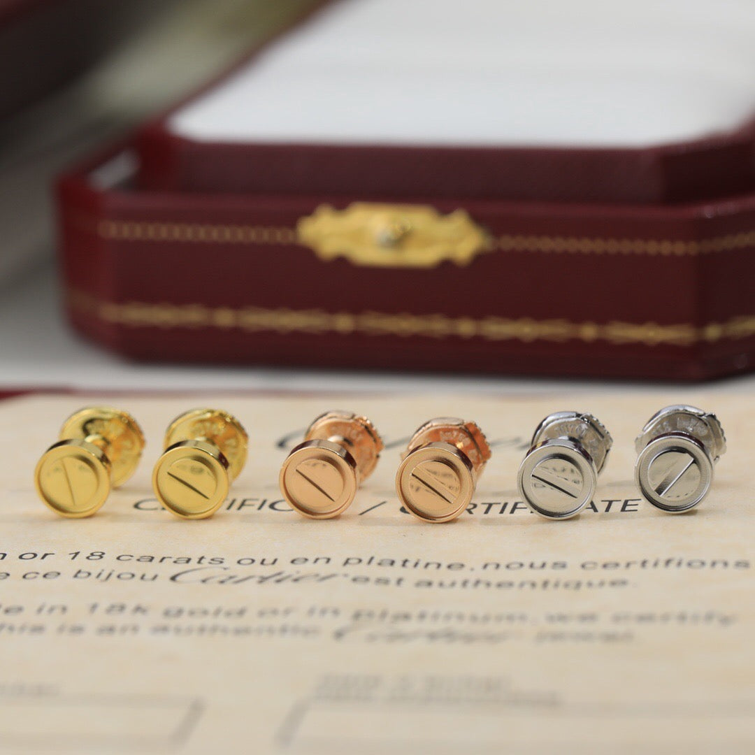 [Blue Tears Jewelry]LOVE EARRINGS 7.2MM