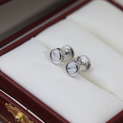 [Blue Tears Jewelry]LOVE EARRINGS 7.2MM