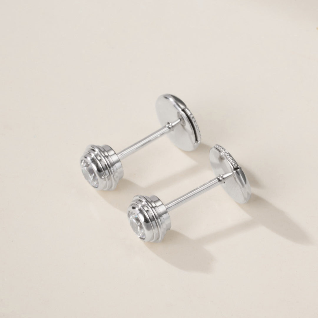 [Blue Tears Jewelry]DAMOUR DIAMOND EARRINGS