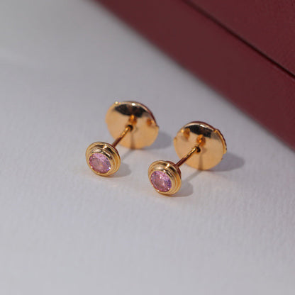 [Blue Tears Jewelry]DAMOUR PING DIAMOND EARRINGS