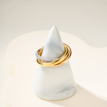 [Blue Tears Jewelry]TRINITY 2.5MM RING COLLECTION