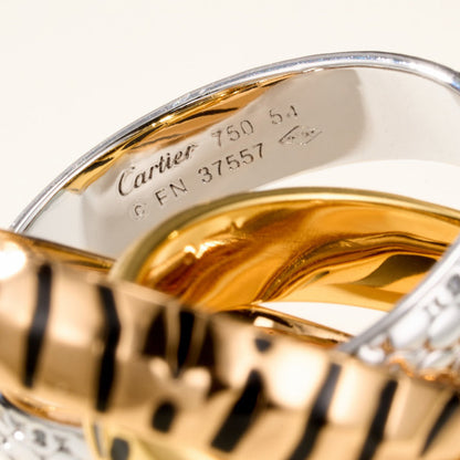[Blue Tears Jewelry]TRINITY  RING LEOPARD PRINT
