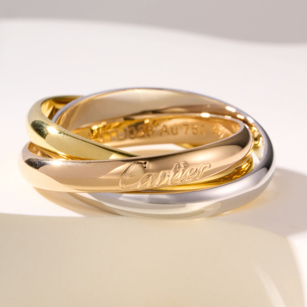 [Blue Tears Jewelry]TRINITY 3.2MM RING COLLECTION