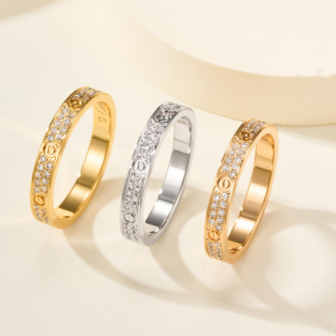 [Blue Tears Jewelry]LOVE RING 2.65MM DIAMOND