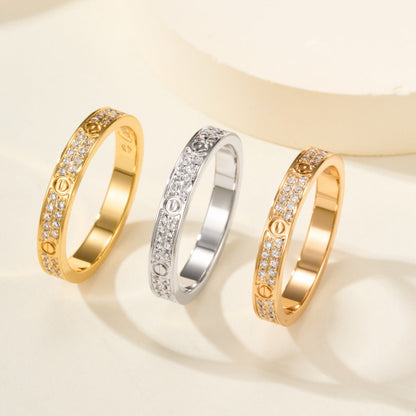 [Blue Tears Jewelry]LOVE RING 2.65MM DIAMOND