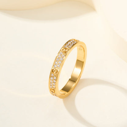 [Blue Tears Jewelry]LOVE RING 2.65MM DIAMOND