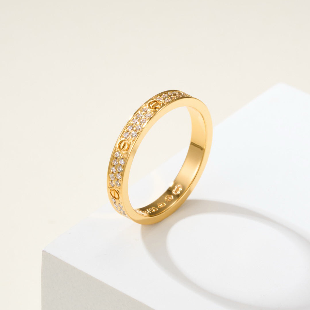 [Blue Tears Jewelry]LOVE RING 2.65MM DIAMOND