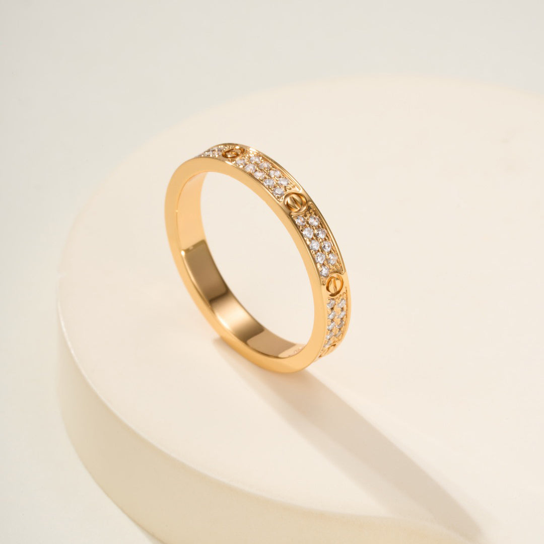 [Blue Tears Jewelry]LOVE RING 2.65MM DIAMOND