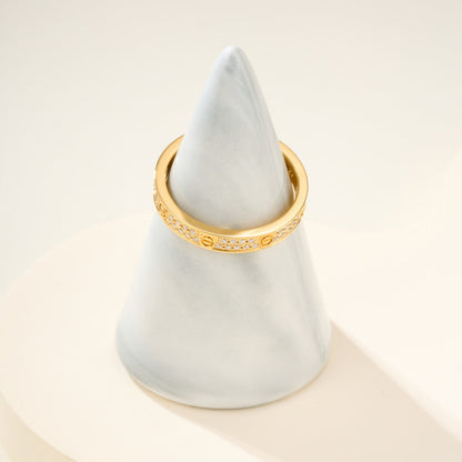 [Blue Tears Jewelry]LOVE RING 2.65MM DIAMOND