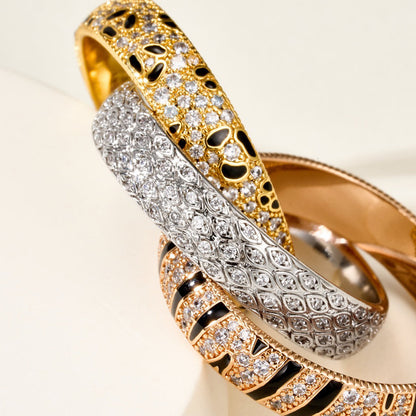 [Blue Tears Jewelry]TRINITY  RING LEOPARD PRINT