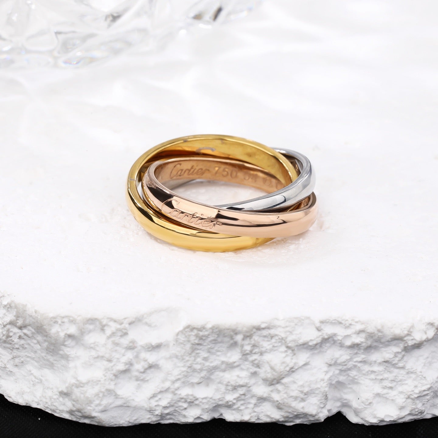 [Blue Tears Jewelry]TRINITY 3.2MM RING COLLECTION