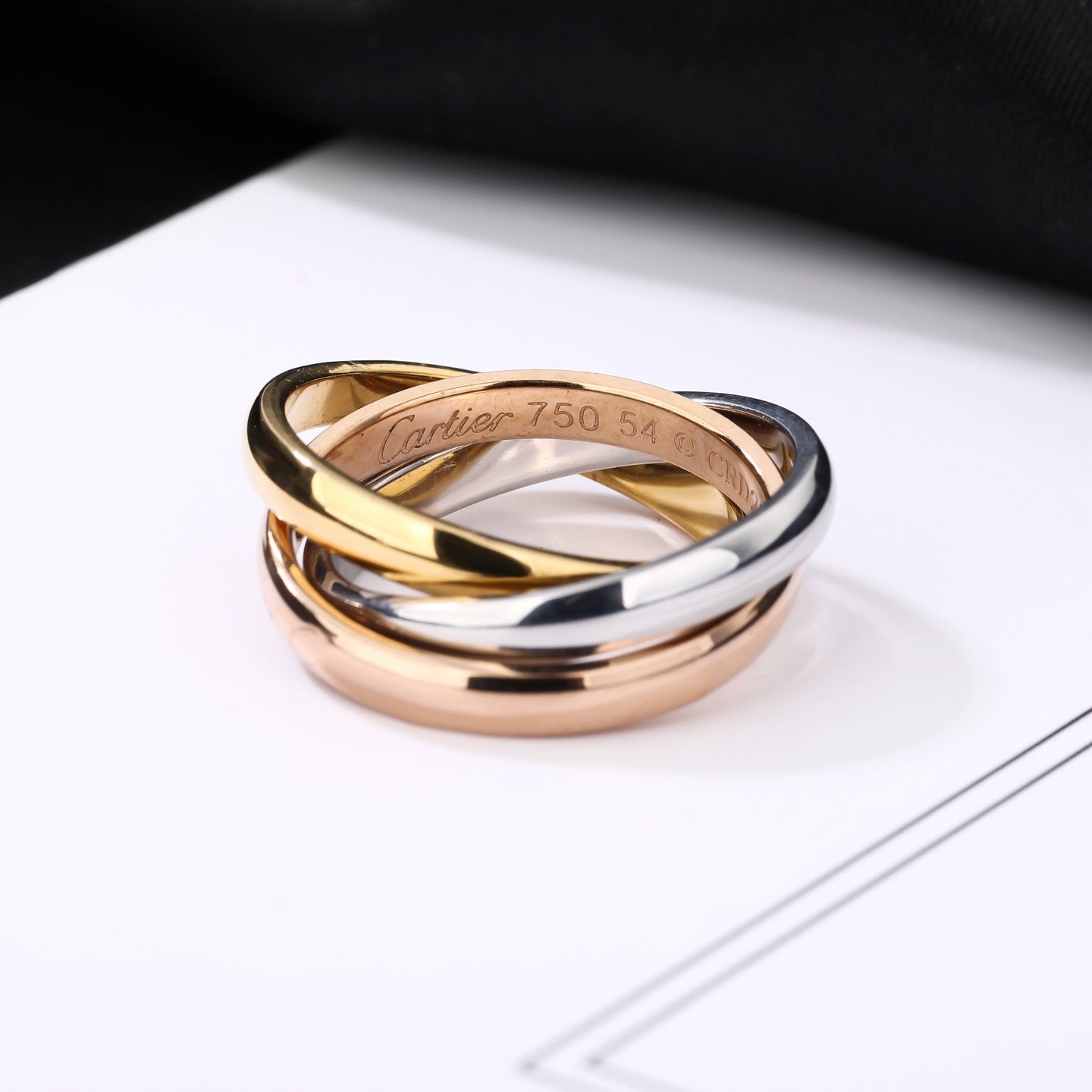 [Blue Tears Jewelry]TRINITY 3.2MM RING COLLECTION