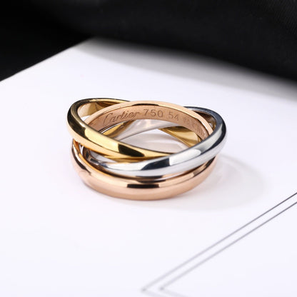 [Blue Tears Jewelry]TRINITY 3.2MM RING COLLECTION
