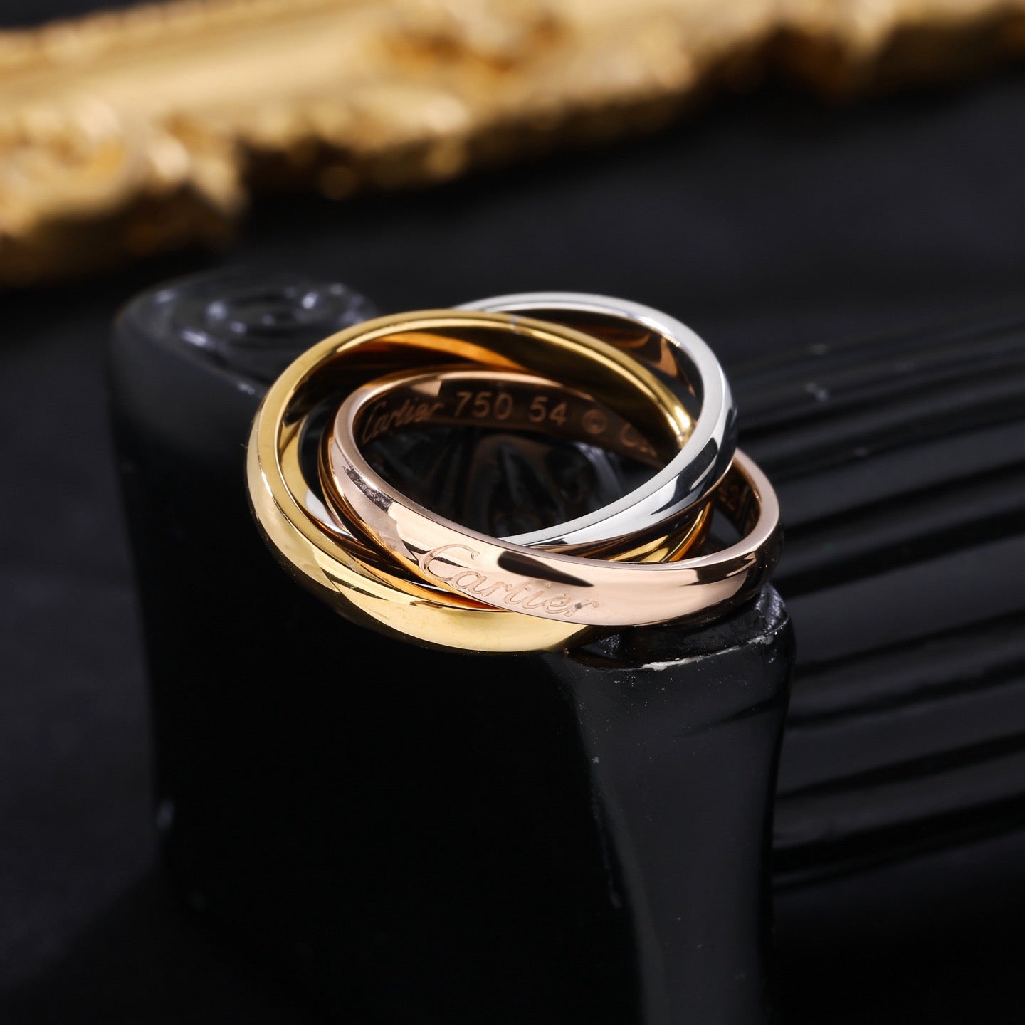 [Blue Tears Jewelry]TRINITY 3.2MM RING COLLECTION