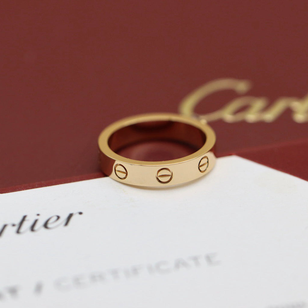 [Blue Tears Jewelry]LOVE RING 3.6MM 1 BIG DIAMOND