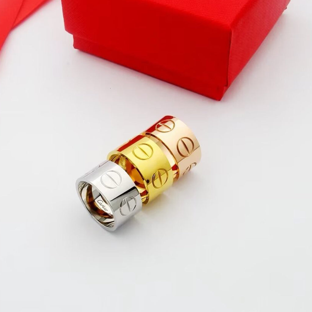 [Blue Tears Jewelry]LOVE 11MM LARGE RING