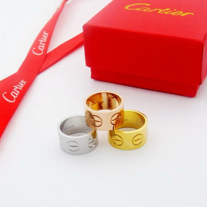 [Blue Tears Jewelry]LOVE 11MM LARGE RING