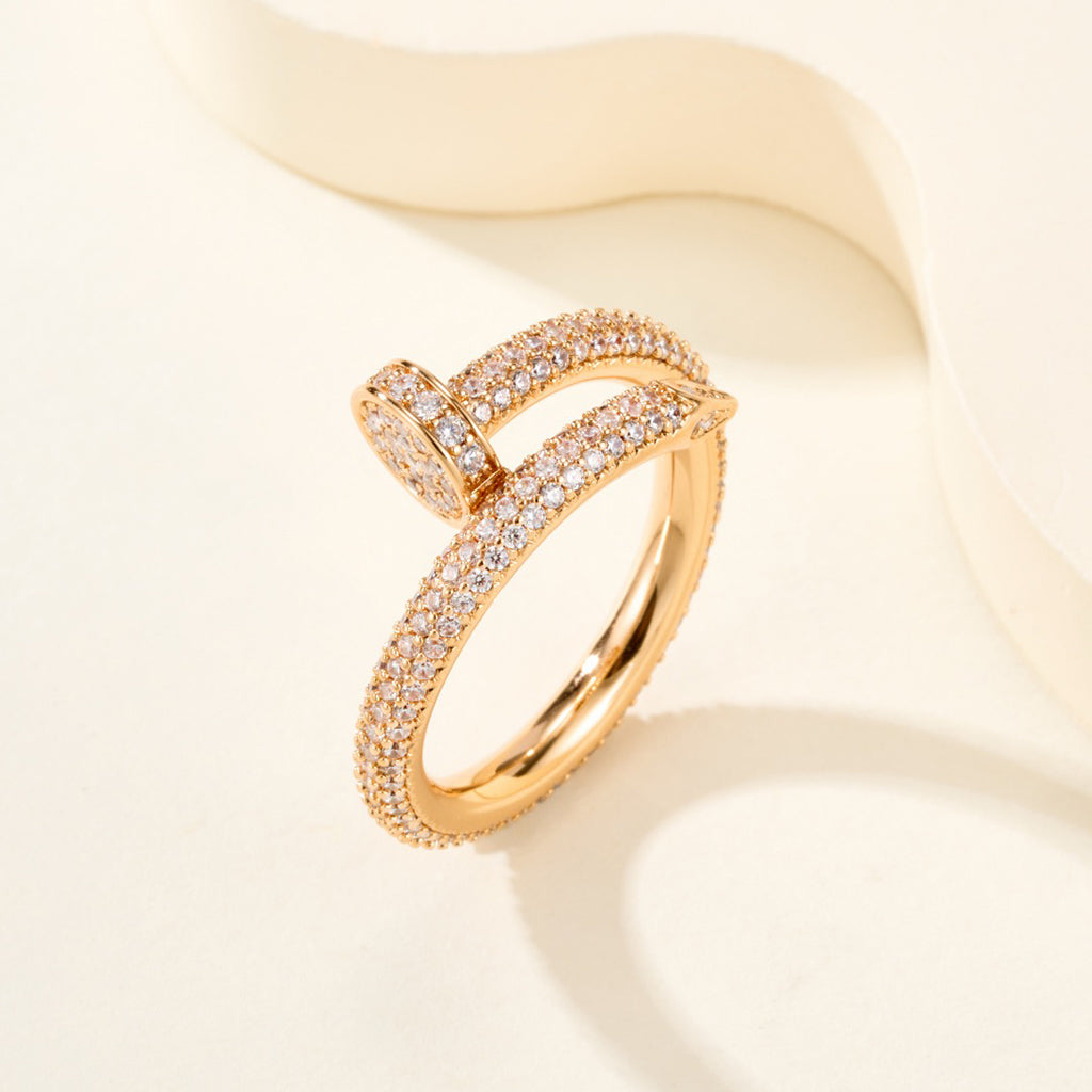 [Blue Tears Jewelry]JUSTE RING 2.6MM FULL DIAMOND