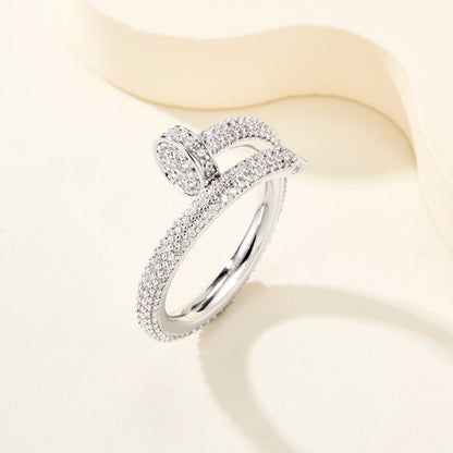 [Blue Tears Jewelry]JUSTE RING 2.6MM FULL DIAMOND