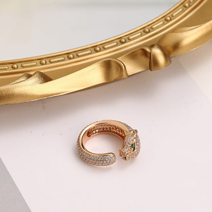 [Blue Tears Jewelry]PANTHERE FULL DIAMOND SMALL RING