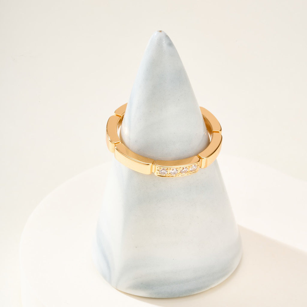 [Blue Tears Jewelry]MAILLON PANTHERE 4 DIAMOND RING