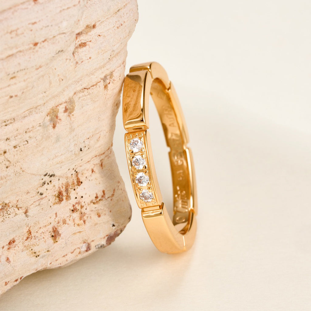 [Blue Tears Jewelry]MAILLON PANTHERE 4 DIAMOND RING