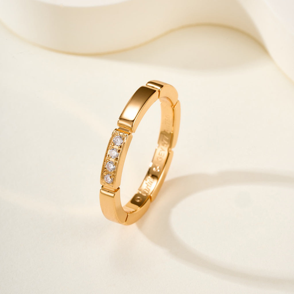 [Blue Tears Jewelry]MAILLON PANTHERE 4 DIAMOND RING