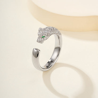 [Blue Tears Jewelry]PANTHERE HALF DIAMOND SMALL RING