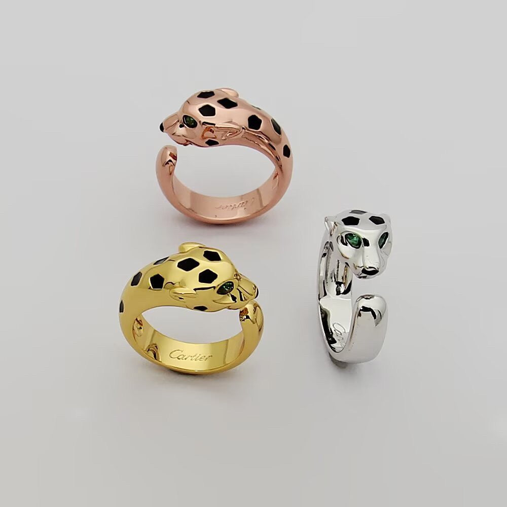 [Blue Tears Jewelry]PANTHERE SPOTTED MEDIUM RING