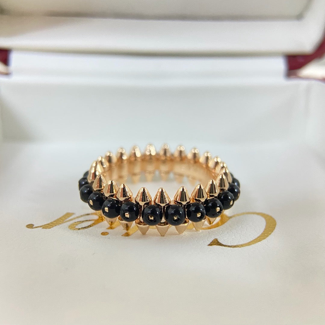 [Blue Tears Jewelry]CLASH 7.9MM AGATE CHALCEDONY RING
