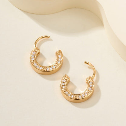 [Blue Tears Jewelry]LOVE DIAMOND EARRINGS