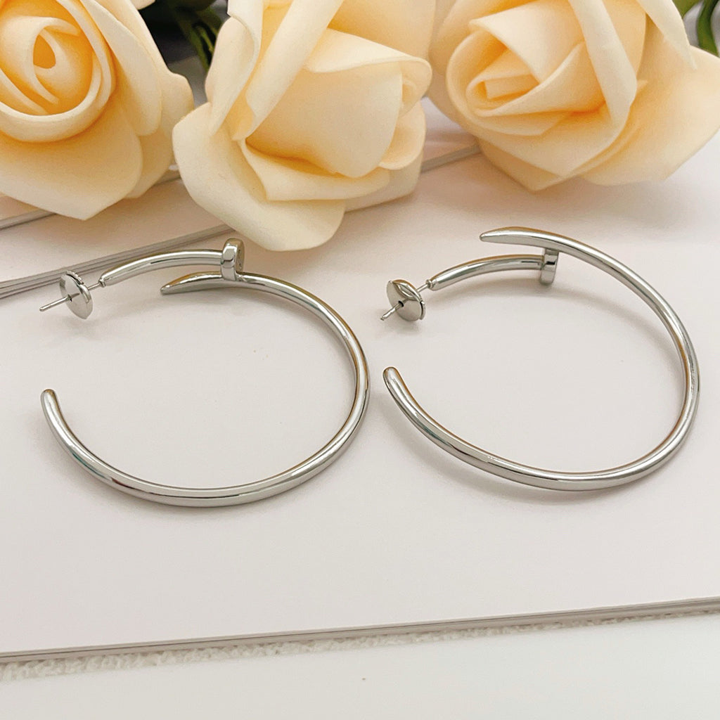 [Blue Tears Jewelry]JUSTE NO DIAMOND LARGE EARRINGS