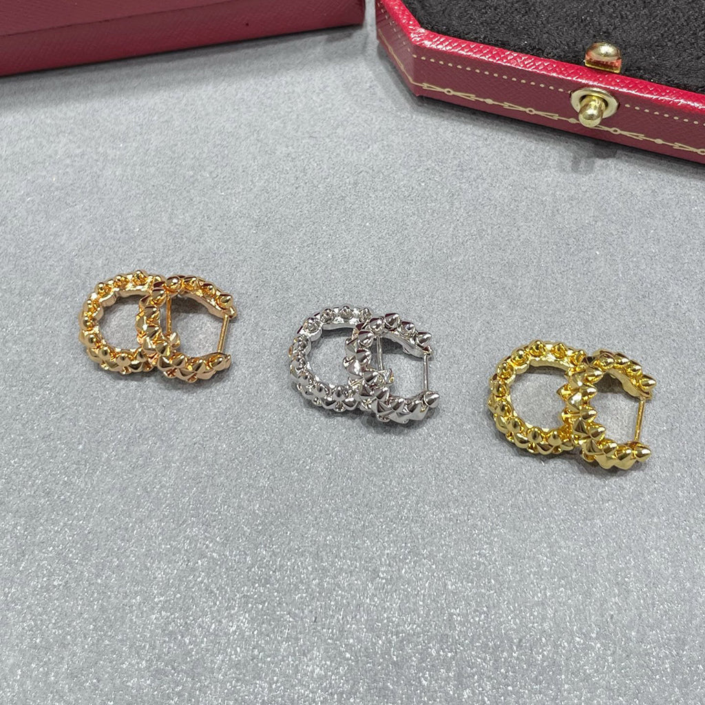 [Blue Tears Jewelry]CLASH MINI HOOP EARRINGS
