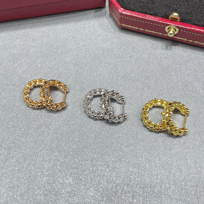 [Blue Tears Jewelry]CLASH MINI HOOP EARRINGS